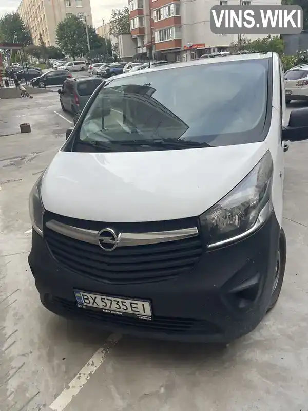 Мінівен Opel Vivaro 2016 1.6 л. Ручна / Механіка обл. Хмельницька, Хмельницький - Фото 1/21