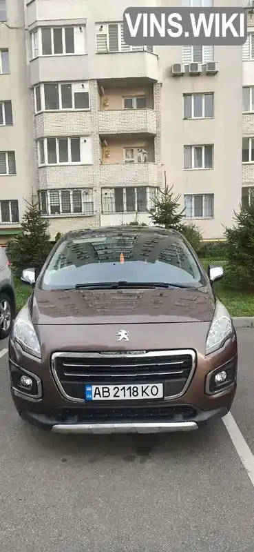 Позашляховик / Кросовер Peugeot 3008 2015 1.56 л. Автомат обл. Вінницька, Вінниця - Фото 1/19