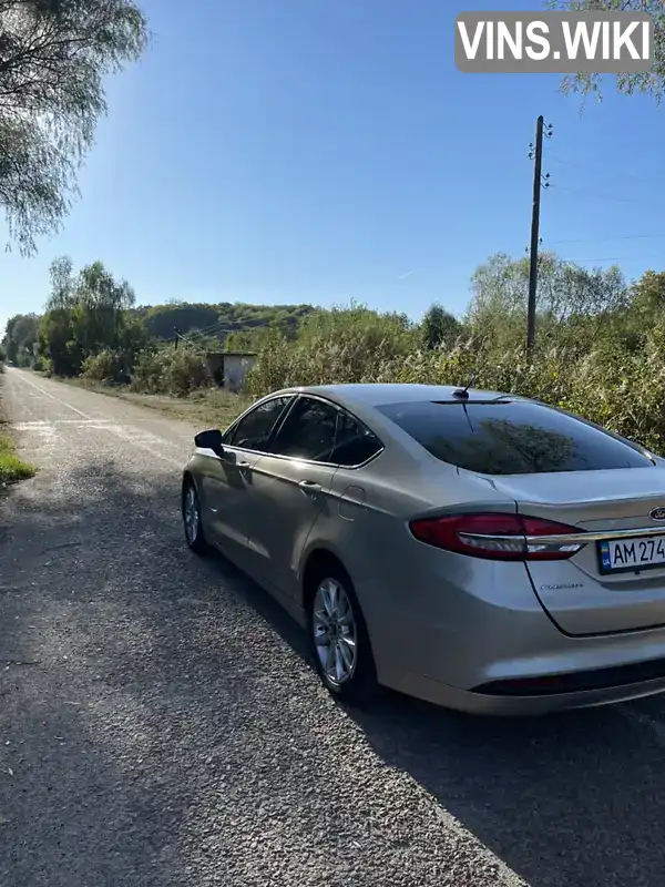 Седан Ford Fusion 2016 2 л. Автомат обл. Житомирська, Житомир - Фото 1/21