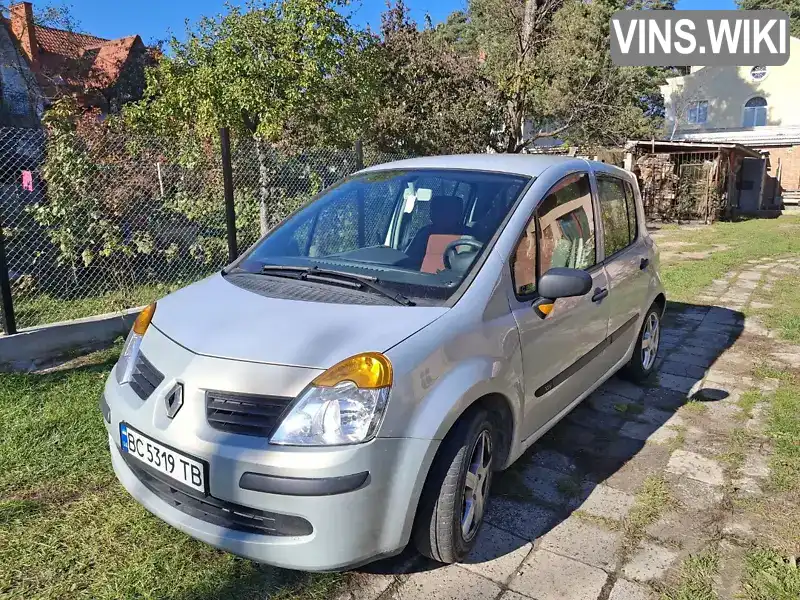 Хетчбек Renault Modus 2005 1.15 л. Ручна / Механіка обл. Львівська, Львів - Фото 1/10