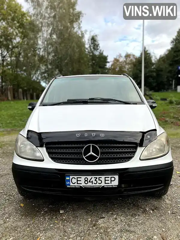 Мінівен Mercedes-Benz Vito 2009 2.15 л. Ручна / Механіка обл. Чернівецька, Чернівці - Фото 1/19