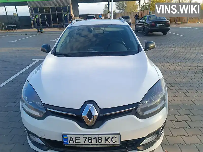 Универсал Renault Megane 2015 1.46 л. Ручная / Механика обл. Днепропетровская, Каменское (Днепродзержинск) - Фото 1/19