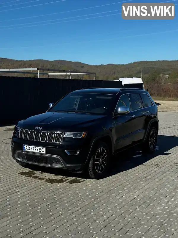 Позашляховик / Кросовер Jeep Grand Cherokee 2017 3.6 л. Автомат обл. Закарпатська, Хуст - Фото 1/10