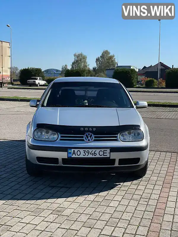 Хетчбек Volkswagen Golf 2001 1.6 л. Ручна / Механіка обл. Закарпатська, Тячів - Фото 1/16