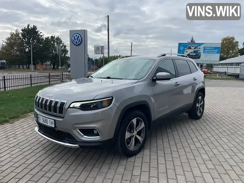 Внедорожник / Кроссовер Jeep Cherokee 2018 3.24 л. Автомат обл. Полтавская, Полтава - Фото 1/21