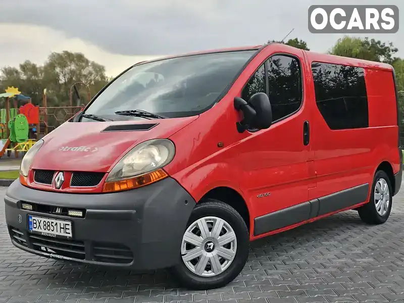 Мінівен Renault Trafic 2003 1.9 л. Ручна / Механіка обл. Хмельницька, Хмельницький - Фото 1/21