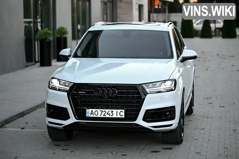 Внедорожник / Кроссовер Audi Q7 2018 3 л. обл. Закарпатская, Ужгород - Фото 1/21