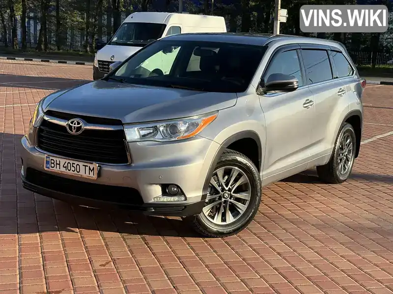 Позашляховик / Кросовер Toyota Highlander 2014 2.67 л. Автомат обл. Одеська, Одеса - Фото 1/21