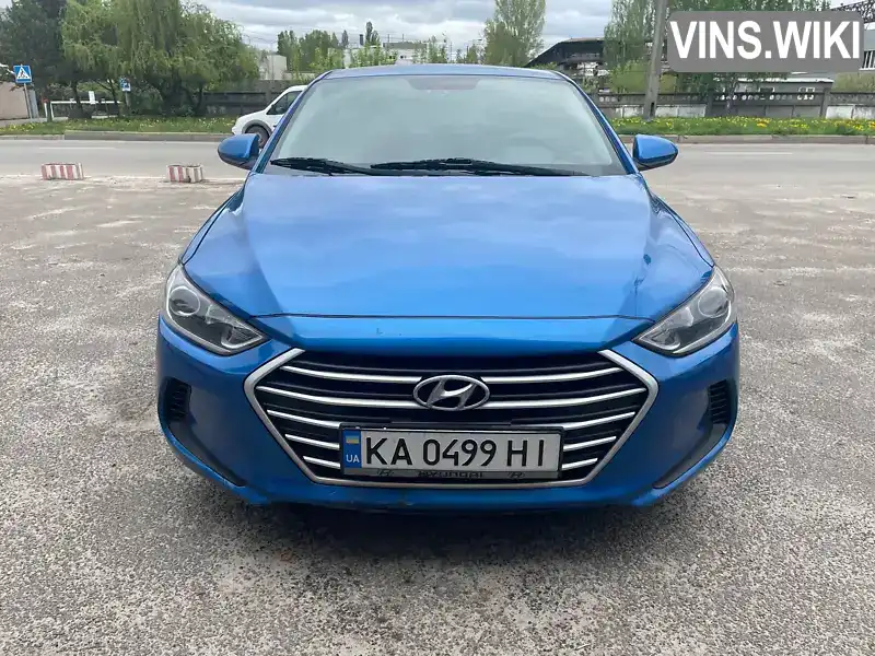 Седан Hyundai Elantra 2017 2 л. Автомат обл. Київська, Бровари - Фото 1/16