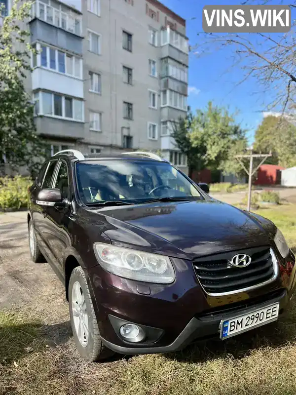 Позашляховик / Кросовер Hyundai Santa FE 2011 2.36 л. Автомат обл. Сумська, Конотоп - Фото 1/18