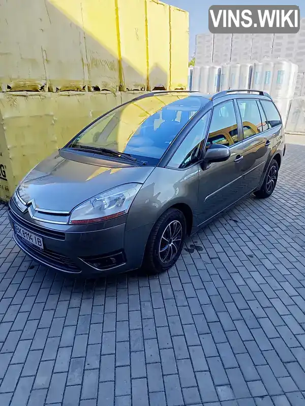 Мікровен Citroen C4 Picasso 2009 1.6 л. Ручна / Механіка обл. Рівненська, Рівне - Фото 1/17