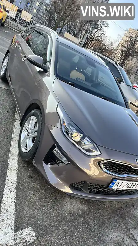 U5YH5816BLL051839 Kia Ceed 2019 Універсал 1.59 л. Фото 3