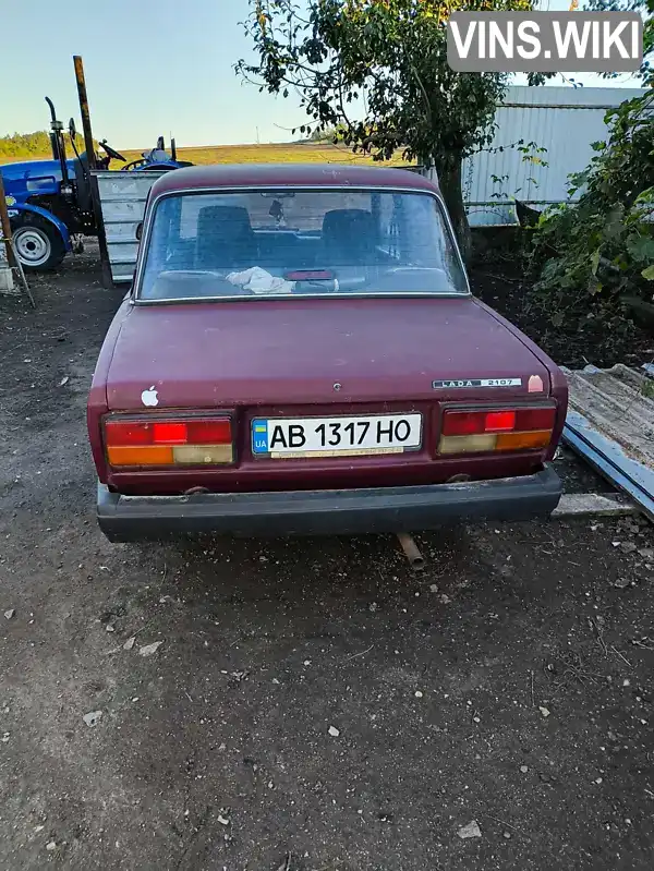 Седан ВАЗ / Lada 2107 2004 1.5 л. Ручна / Механіка обл. Вінницька, Погребище - Фото 1/8