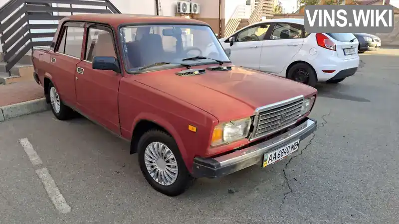 Седан ВАЗ / Lada 2107 2005 1.45 л. Ручна / Механіка обл. Київська, location.city.sviatopetrivske - Фото 1/9