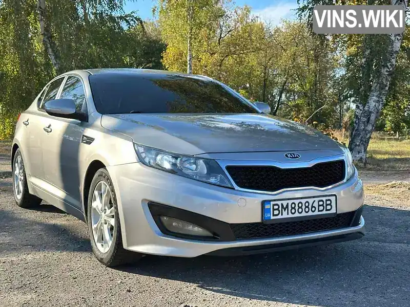 Седан Kia Optima 2013 2.36 л. Автомат обл. Сумська, Суми - Фото 1/10