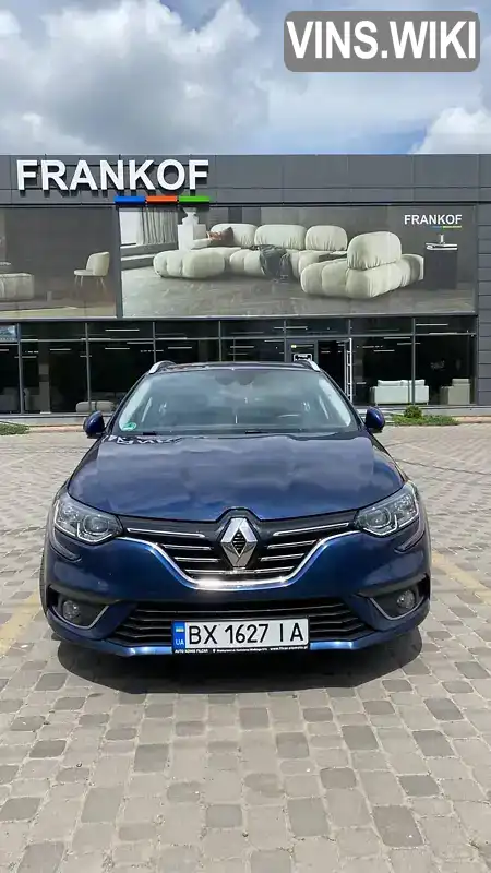 Універсал Renault Megane 2017 1.5 л. Ручна / Механіка обл. Хмельницька, Хмельницький - Фото 1/21