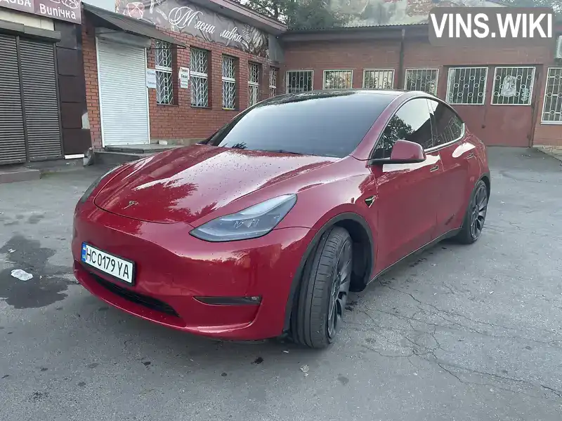 Позашляховик / Кросовер Tesla Model Y 2021 null_content л. Автомат обл. Львівська, Львів - Фото 1/15