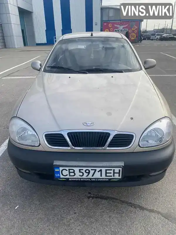 Седан Daewoo Sens 2004 1.3 л. обл. Чернігівська, Чернігів - Фото 1/8