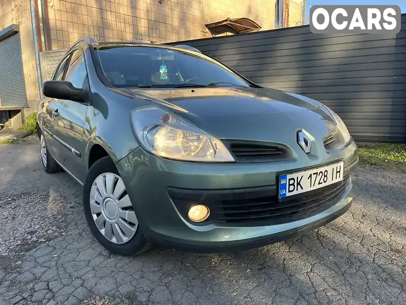 Універсал Renault Clio 2008 1.15 л. обл. Рівненська, Острог - Фото 1/21