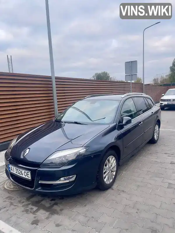 VF1KT12C650891726 Renault Laguna 2014 Универсал 1.5 л. Фото 2