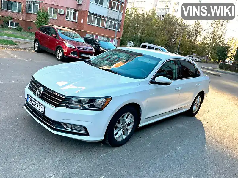 Седан Volkswagen Passat 2016 1.8 л. обл. Київська, Бровари - Фото 1/9