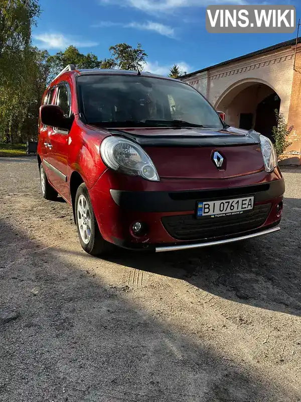 Мінівен Renault Kangoo 2008 1.46 л. Ручна / Механіка обл. Полтавська, Лохвиця - Фото 1/21