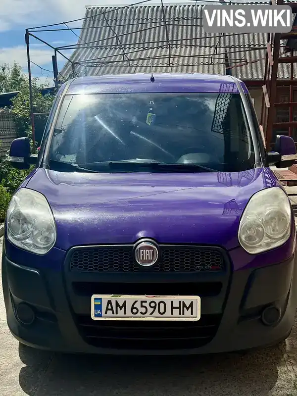 Мінівен Fiat Doblo 2010 1.25 л. Ручна / Механіка обл. Житомирська, Коростень - Фото 1/4