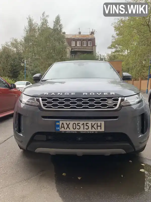 Позашляховик / Кросовер Land Rover Range Rover Evoque 2020 2 л. Автомат обл. Харківська, Харків - Фото 1/9