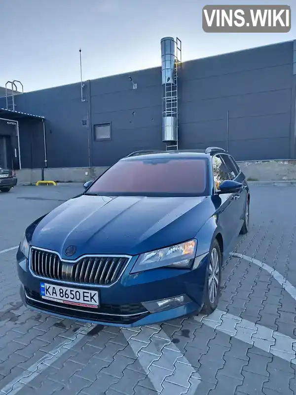 TMBJG7NP9J7535111 Skoda Superb 2017 Универсал 1.6 л. Фото 1