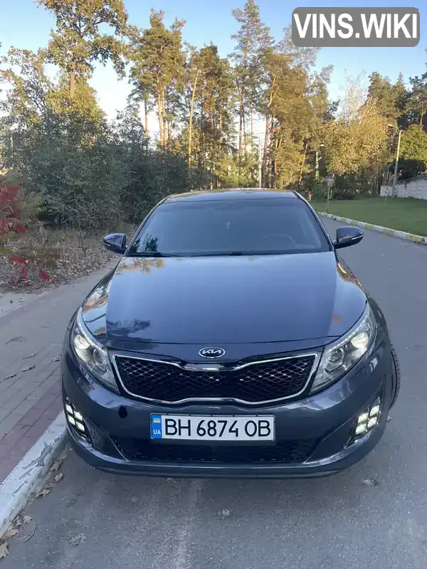 Седан Kia Optima 2014 2.36 л. Автомат обл. Київська, Київ - Фото 1/9