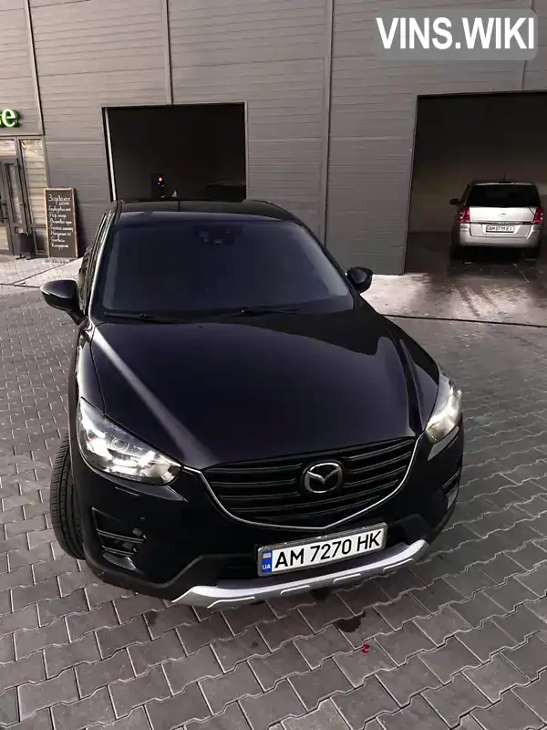 Позашляховик / Кросовер Mazda CX-5 2015 2.2 л. Автомат обл. Житомирська, Звягель - Фото 1/21