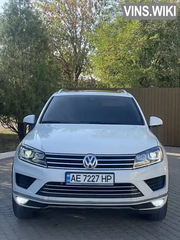 Позашляховик / Кросовер Volkswagen Touareg 2016 2.97 л. Автомат обл. Дніпропетровська, Дніпро (Дніпропетровськ) - Фото 1/21