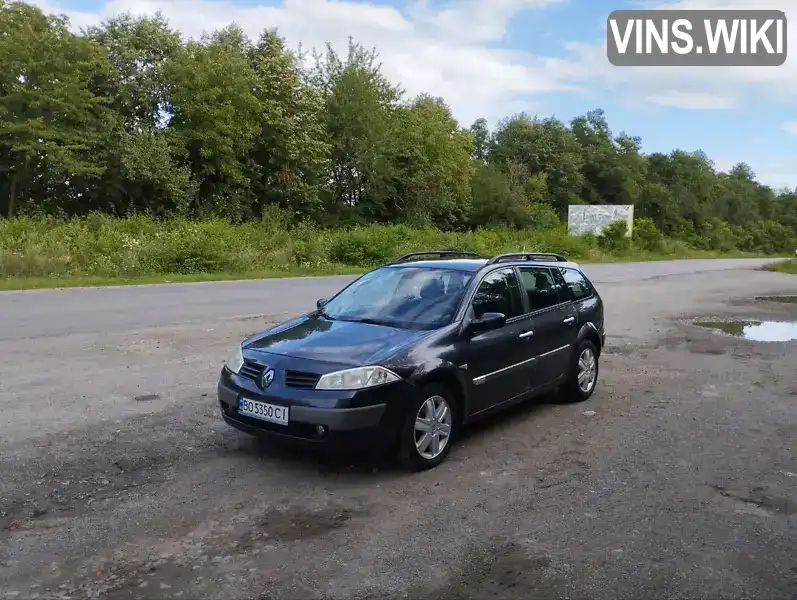 Універсал Renault Megane 2004 1.6 л. Ручна / Механіка обл. Тернопільська, Борщів - Фото 1/21