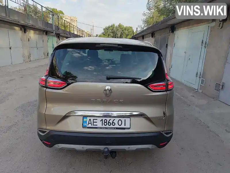 VF1RFC00355196449 Renault Espace 2016 Мінівен 1.6 л. Фото 2