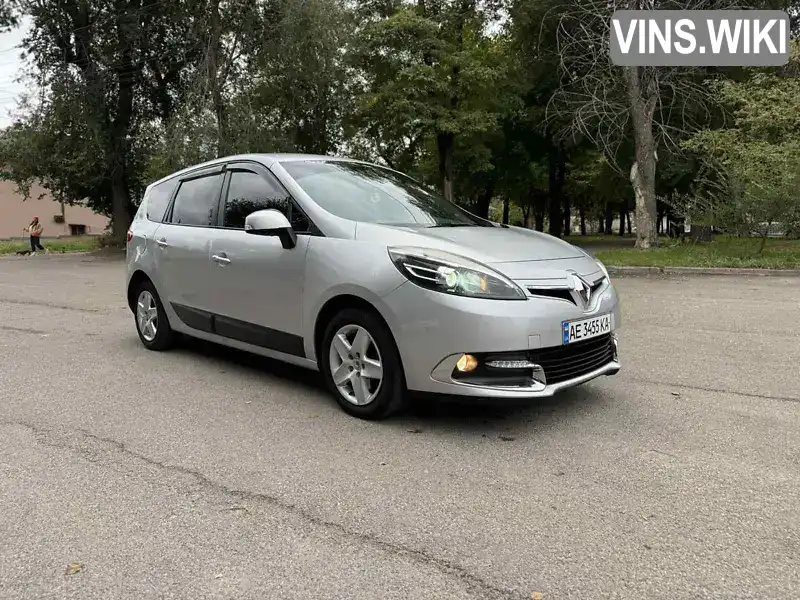 Минивэн Renault Scenic 2012 1.46 л. Автомат обл. Днепропетровская, Днепр (Днепропетровск) - Фото 1/21