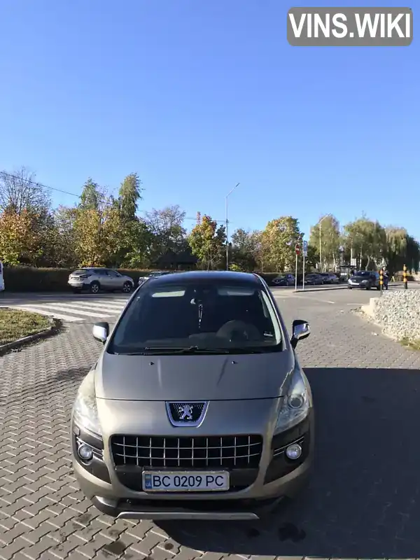 Позашляховик / Кросовер Peugeot 3008 2010 1.56 л. Робот обл. Львівська, Львів - Фото 1/21