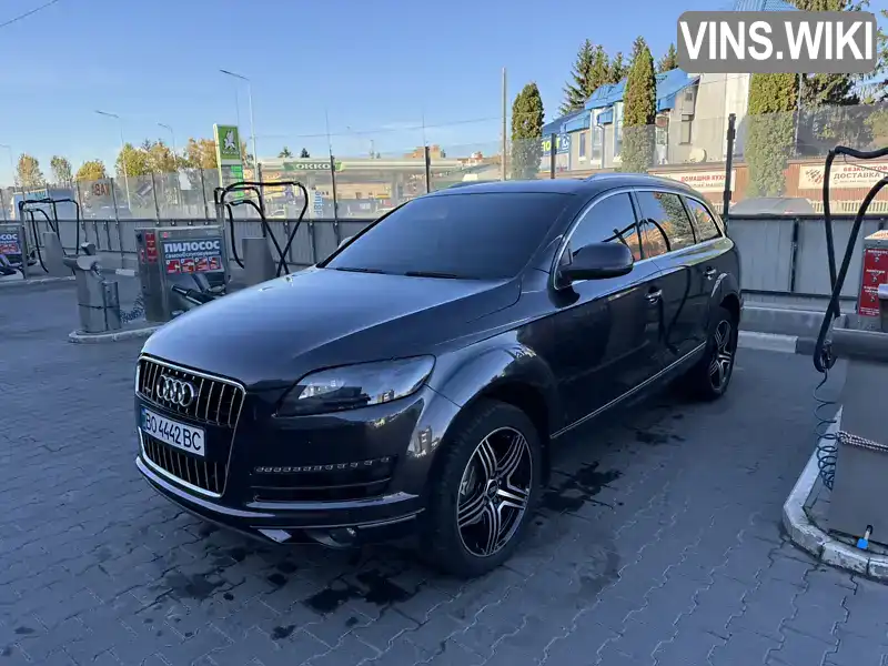 Позашляховик / Кросовер Audi Q7 2013 3 л. Автомат обл. Тернопільська, Тернопіль - Фото 1/21