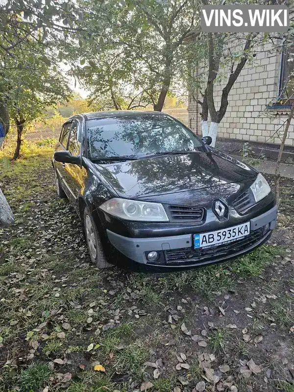 Седан Renault Megane 2007 1.6 л. Ручна / Механіка обл. Вінницька, Липовець - Фото 1/11