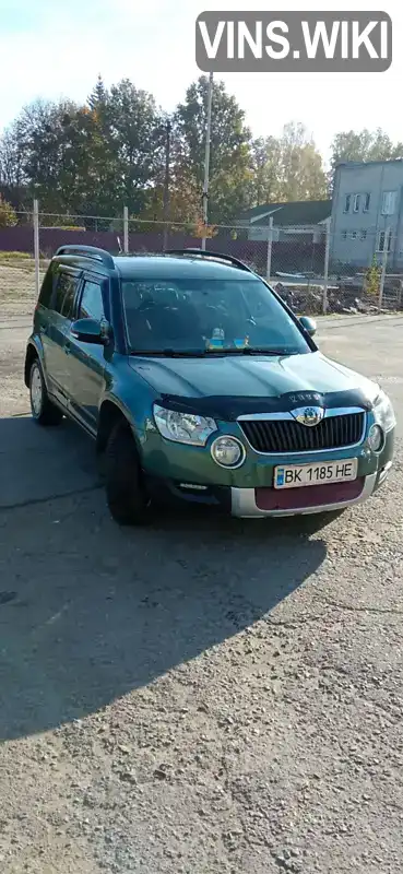 Позашляховик / Кросовер Skoda Yeti 2012 1.8 л. Ручна / Механіка обл. Житомирська, Звягель - Фото 1/11