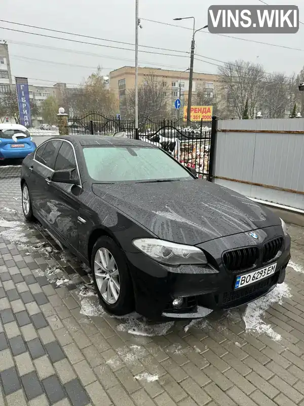 Седан BMW 5 Series 2011 2 л. Автомат обл. Тернопільська, Тернопіль - Фото 1/17