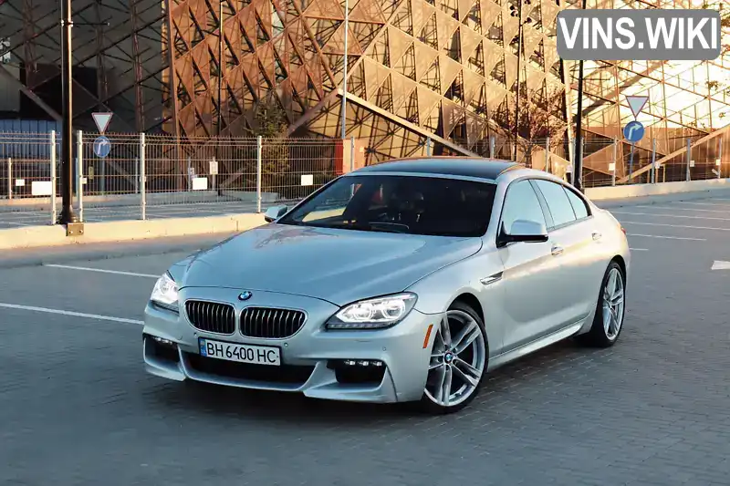 Купе BMW 6 Series Gran Coupe 2014 2.98 л. Автомат обл. Одеська, Одеса - Фото 1/21