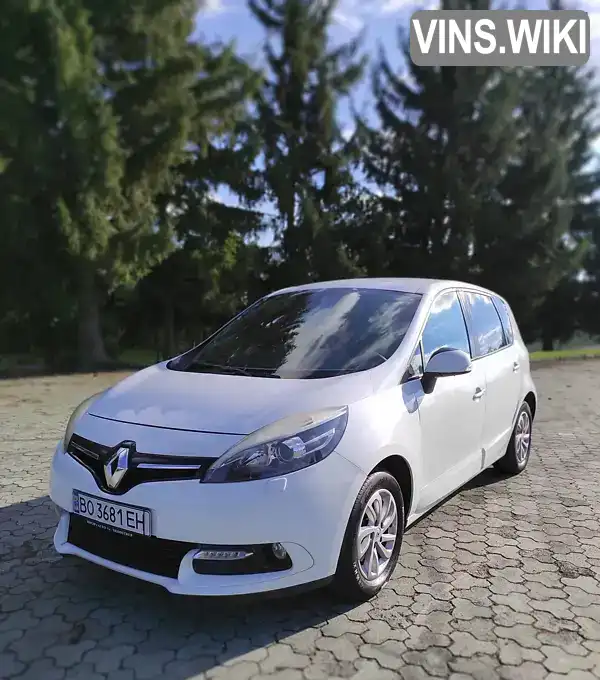 Мінівен Renault Scenic 2012 1.46 л. Ручна / Механіка обл. Рівненська, Дубно - Фото 1/12