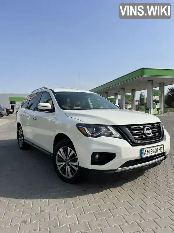 Позашляховик / Кросовер Nissan Pathfinder 2020 3.5 л. Автомат обл. Житомирська, Житомир - Фото 1/21