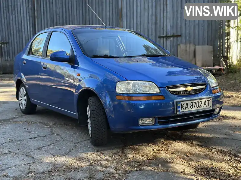 Седан Chevrolet Aveo 2005 1.5 л. Ручна / Механіка обл. Київська, Київ - Фото 1/20