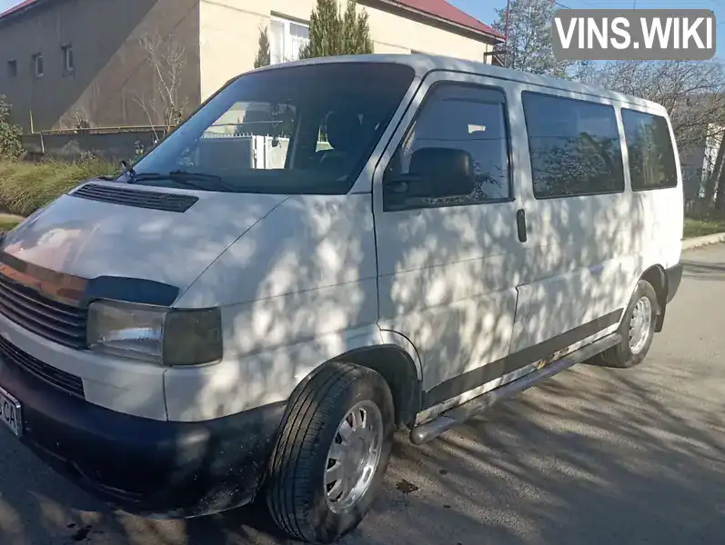 Мінівен Volkswagen Transporter 2000 1.9 л. Ручна / Механіка обл. Закарпатська, location.city.korolevo - Фото 1/7