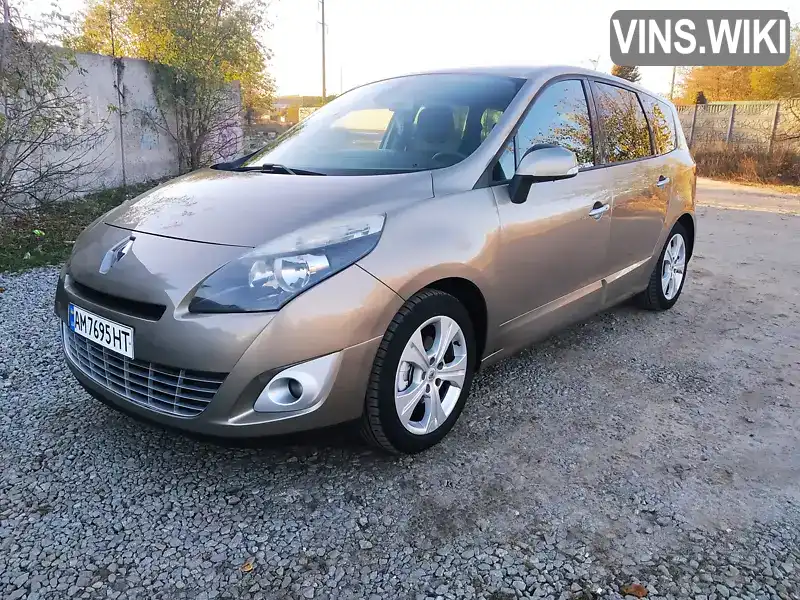 Мінівен Renault Megane Scenic 2010 1.5 л. Ручна / Механіка обл. Житомирська, Житомир - Фото 1/21