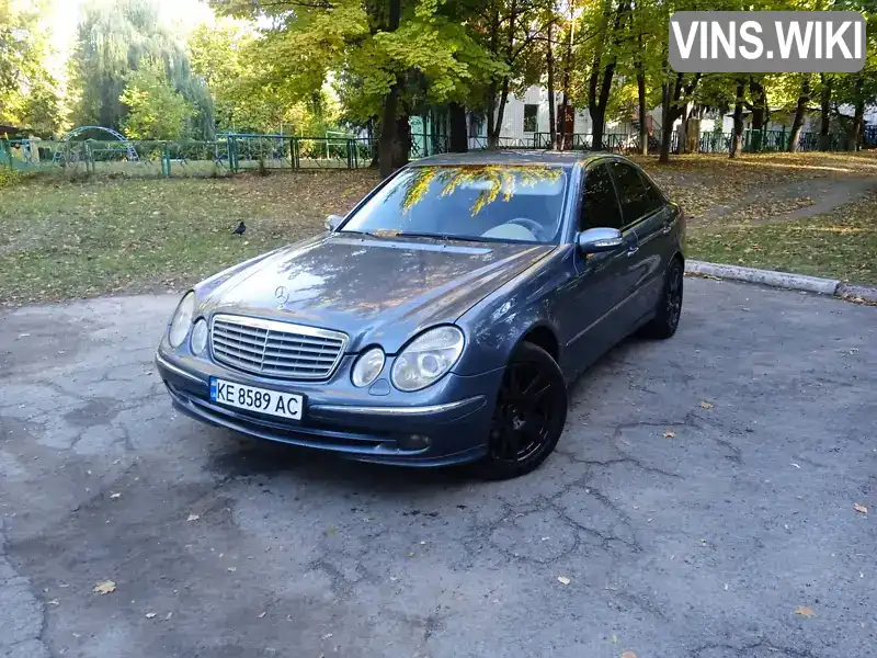 Седан Mercedes-Benz E-Class 2002 2.69 л. Автомат обл. Днепропетровская, Каменское (Днепродзержинск) - Фото 1/10