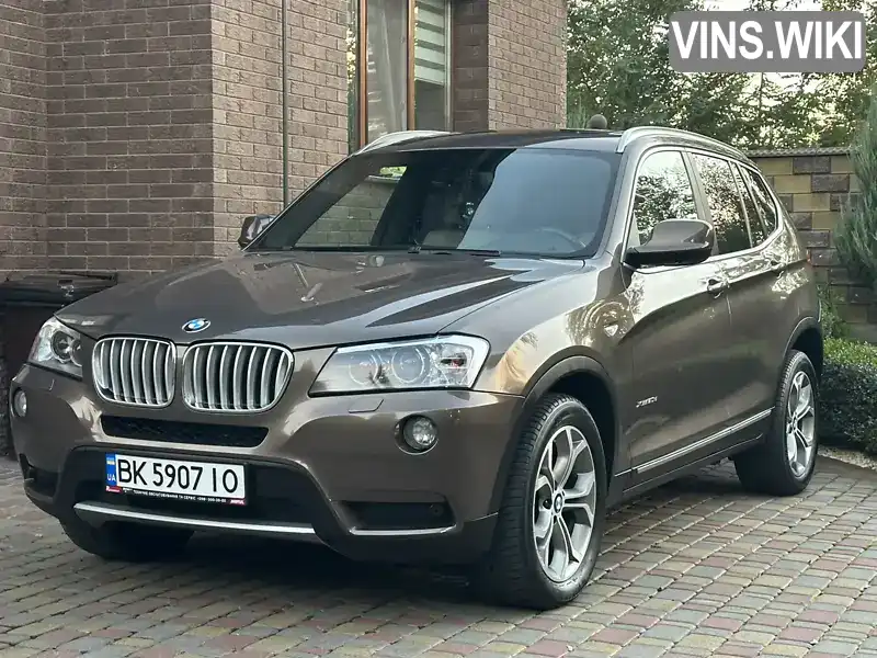 Позашляховик / Кросовер BMW X3 2011 2 л. Автомат обл. Рівненська, Рівне - Фото 1/21