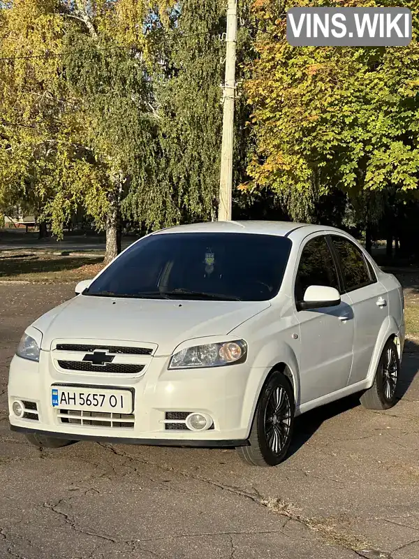 Седан Chevrolet Aveo 2008 1.6 л. Ручна / Механіка обл. Донецька, Краматорськ - Фото 1/10