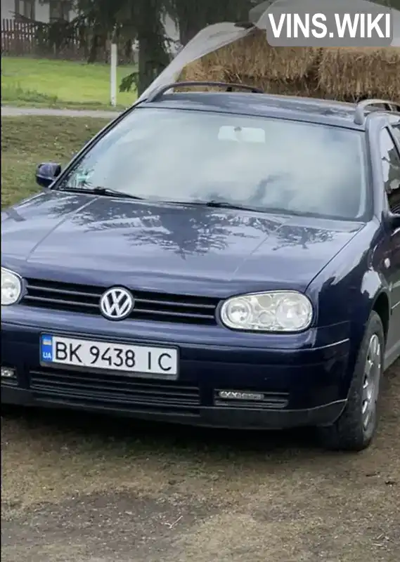 Універсал Volkswagen Golf 2000 1.6 л. Ручна / Механіка обл. Рівненська, Сарни - Фото 1/21